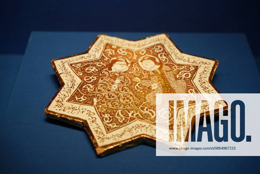 A piece of Iranian cultural treasure is on display during The Flowing Galaxy: Treasures of Persian Culture and Art exhibition at lnner Mongolia Museum on January 18, 2026 in Hohhot, Inner Mongolia Autonomous Region of China. The Flowing Galaxy: Treasures of Persian Culture and Art brings together 151 artifacts from five Iranian museums, marking the first time Iranian relics from institutions beyond the National Museum of Iran have been exhibited in China.