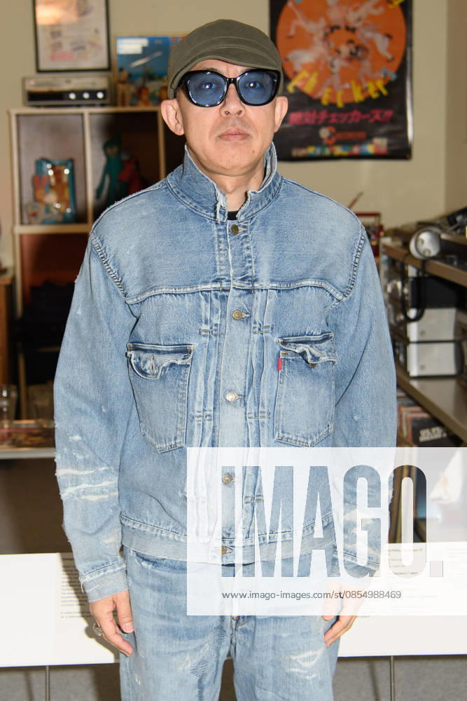 NIGO: From Japan with Love Press Preview at Design Museum, London, UK - Japanese fashion designer NIGO (born Tomoaki Nagao) poses in front of his childhood bedroom at a photocall for The Design Museum s NIGO: From Japan with Love Exhibition at The Design Museum in London, England, UK on Tuesday 28 April 2026 which runs from 1st May 2026 - 4th October 2026., Credit:Justin Ng Avalon UK, England, London, Design Museum