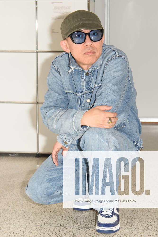 NIGO: From Japan with Love Press Preview at Design Museum, London, UK - Japanese fashion designer NIGO (born Tomoaki Nagao) poses in front of his vintage collection at a photocall for The Design Museum s NIGO: From Japan with Love Exhibition at The Design Museum in London, England, UK on Tuesday 28 April 2026 which runs from 1st May 2026 - 4th October 2026., Credit:Justin Ng Avalon UK, England, London, Design Museum