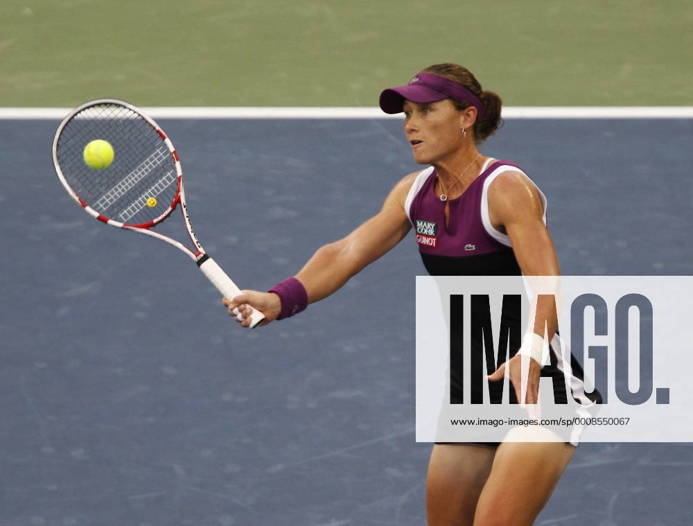 US Open 2011, USTA Billie Jean King National Tennis Center, Flushing Meadows, New York,ITF Grand Slam Tennis Tournament,Samantha Stosur(AUS),Aktion, Einzelbild,Halbkörper,Querformat