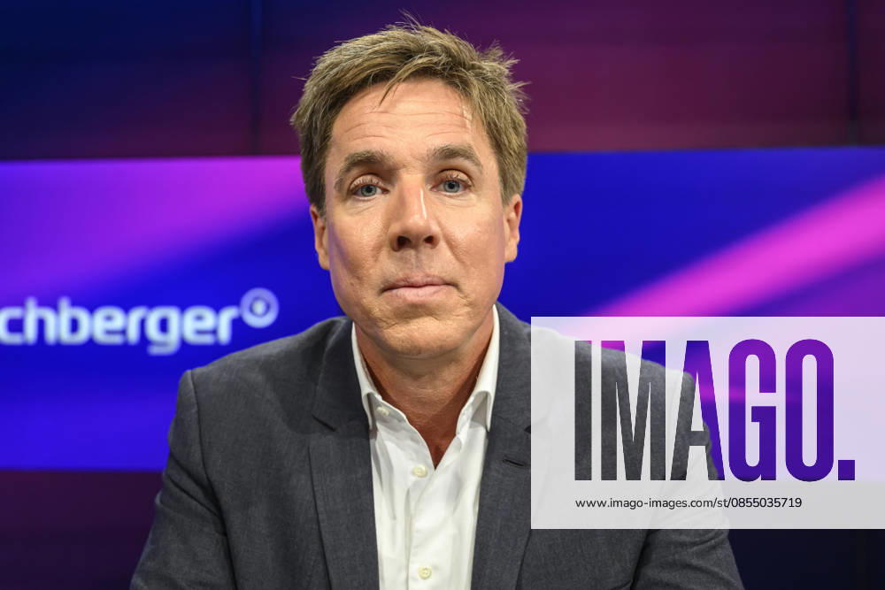 V l Markus Feldenkirchen Der Spiegel , GER, Berlin, Studio, guest on Maischberger, political talk show, TV, format, with presenter Sandra Maischberger, Das Erste, from Adlershof Am Studio 20, April 28, 2026,
