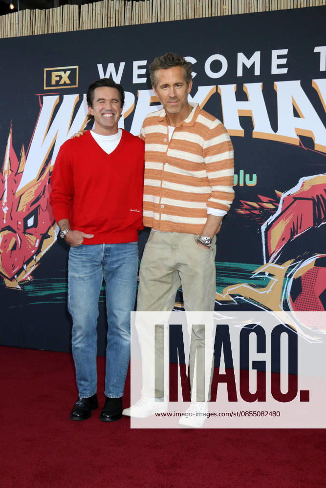 USA - FX s Welcome To Wrexham FYC Event - Burbank LOS ANGELES - APR 28: Rob McElhenney, Ryan Reynolds at the FX s Welcome To Wrexham FYC Event at Chloe s at Golden Road Brewing on April 28, 2026 in Burbank, CA Burbank CA USA