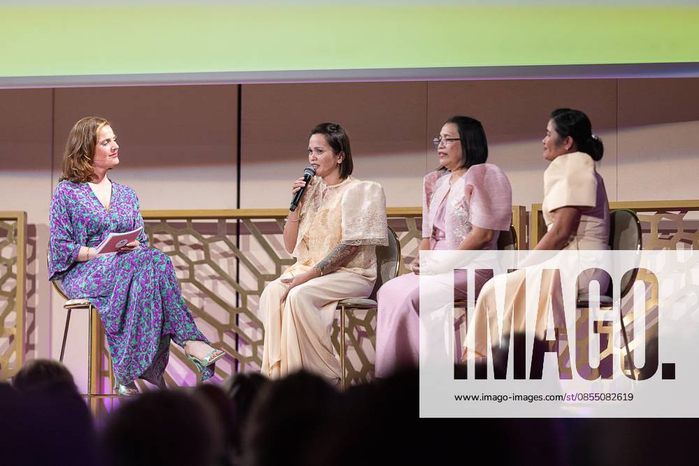 Laureates International Womed Award pictured during the 27th edition of the award ceremony of the Womed Award , for best female entrepreneur, organised by Markant and Unizo, Tuesday 28 April 2026 in Brussels. JAMESxARTHURxGEKIERE 172334339