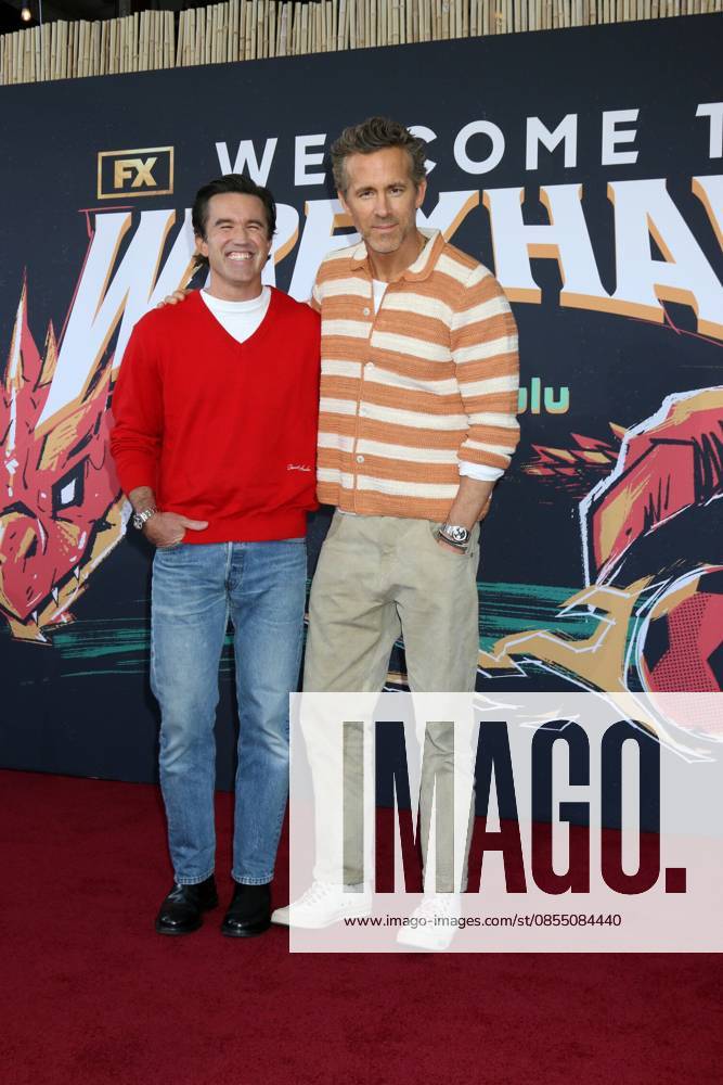 Rob McElhenney, Ryan Reynolds at arrivals for FX S WELCOME TO WREXHAM FYC Screening, Chloe s at Golden Road Brewing, Los Angeles, CA, April 28, 2026. Photo By: Priscilla Grant Everett Collection FX S WELCOME TO WREXHAM FYC Screening PUBLICATIONXNOTxINxCANxCHNxFRAxITAxJPNxNORxPOLxRUSxESPxUKxUSA