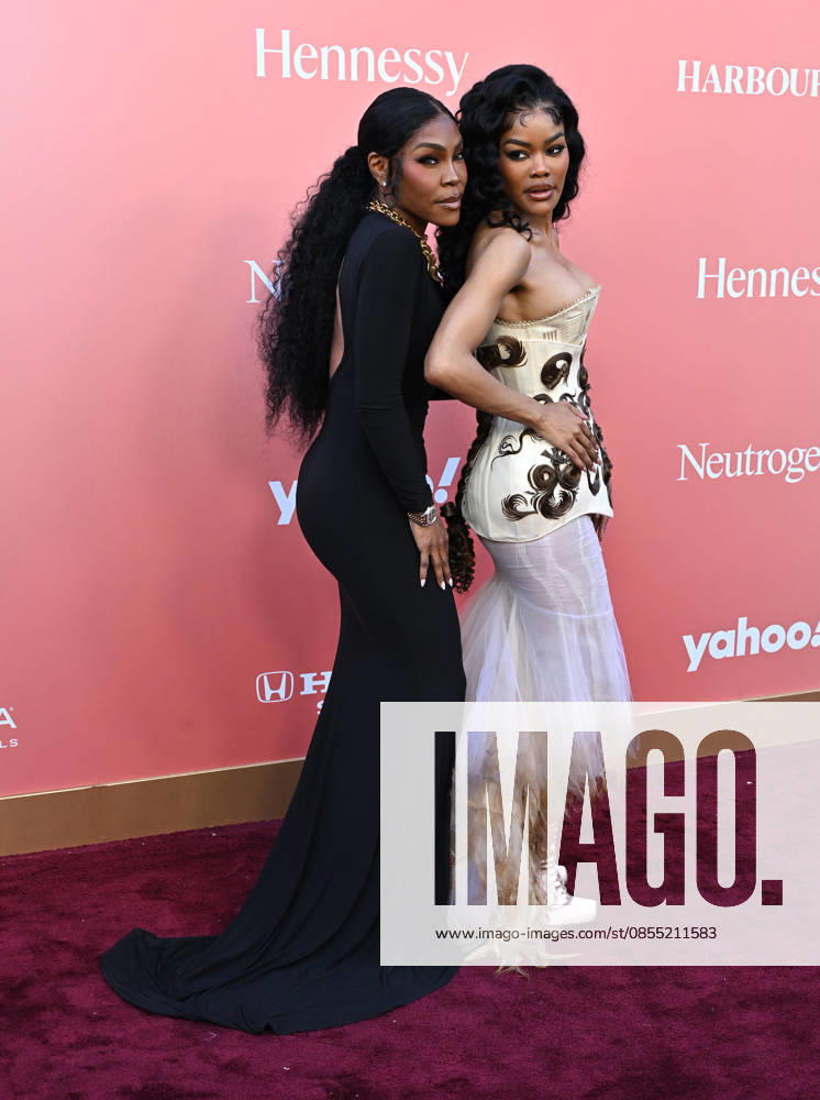 2026 Billboard Women in Music Event Teyana Taylor and Nikki Taylor arriving to the 2026 Billboard Women in Music event held at the Hollywood Palladium on April 29, 2026 in Hollywood, CA. Hollywood Hollywood Palladium California USA