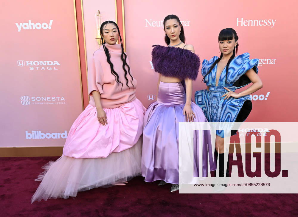 2026 Billboard Women in Music Event Audrey Nuna, EJAE and Rei Ami arriving to the 2026 Billboard Women in Music event held at the Hollywood Palladium on April 29, 2026 in Hollywood, CA. Hollywood Hollywood Palladium California USA