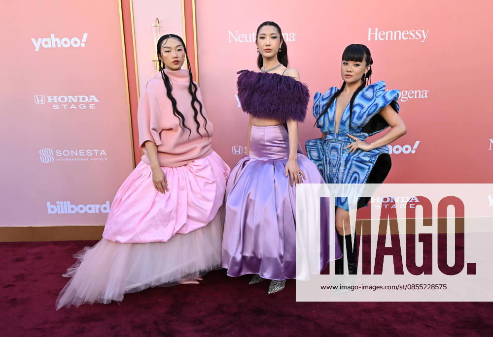 2026 Billboard Women in Music Event Audrey Nuna, EJAE and Rei Ami arriving to the 2026 Billboard Women in Music event held at the Hollywood Palladium on April 29, 2026 in Hollywood, CA. Hollywood Hollywood Palladium California USA