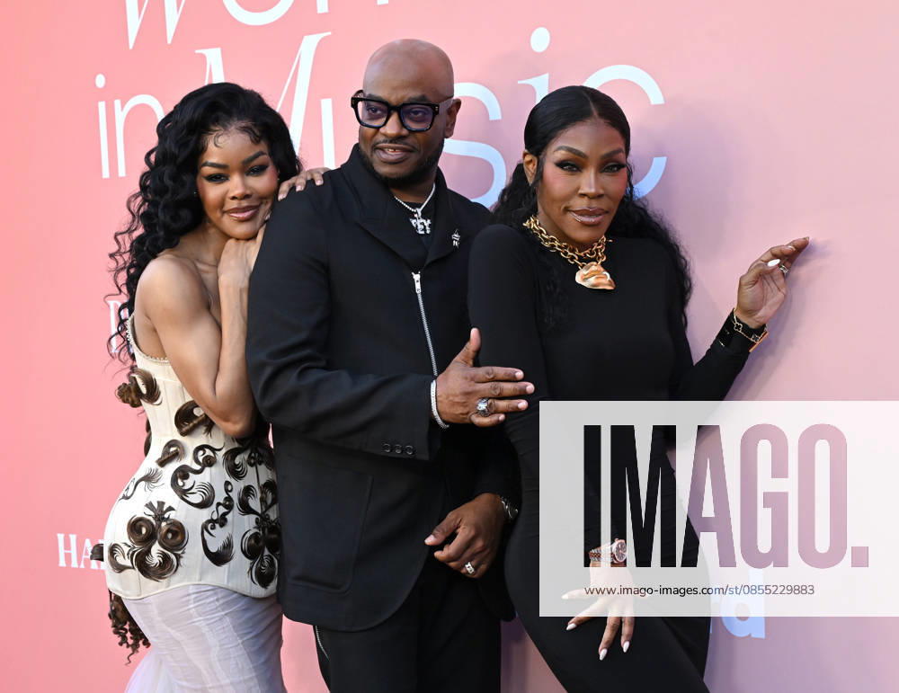 2026 Billboard Women in Music Event Teyana Taylor, Tito Smith and Nikki Taylor arriving to the 2026 Billboard Women in Music event held at the Hollywood Palladium on April 29, 2026 in Hollywood, CA. Hollywood Hollywood Palladium California USA