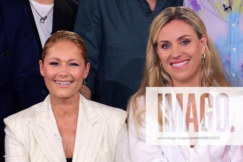 Helene Fischer and Angelique Kerber as guests at the recording on 29 04 2026 of the NDR Talk Show in Hamburg NDR Talk Show on 1 05 2026 in Hamburg