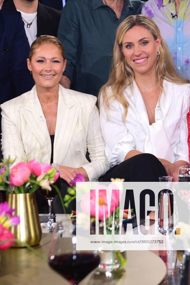 Helene Fischer and Angelique Kerber as guests at the recording on 29 04 2026 of the NDR Talk Show in Hamburg NDR Talk Show on 1 05 2026 in Hamburg