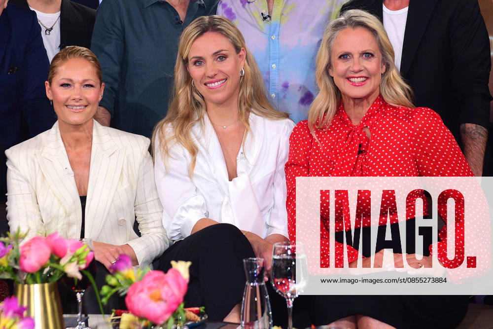 Helene Fischer, Angelique Kerber and Barbara Schoeneberger as guests at the recording on 29 04 2026 of the NDR Talk Show in Hamburg NDR Talk Show on 1 05 2026 in Hamburg