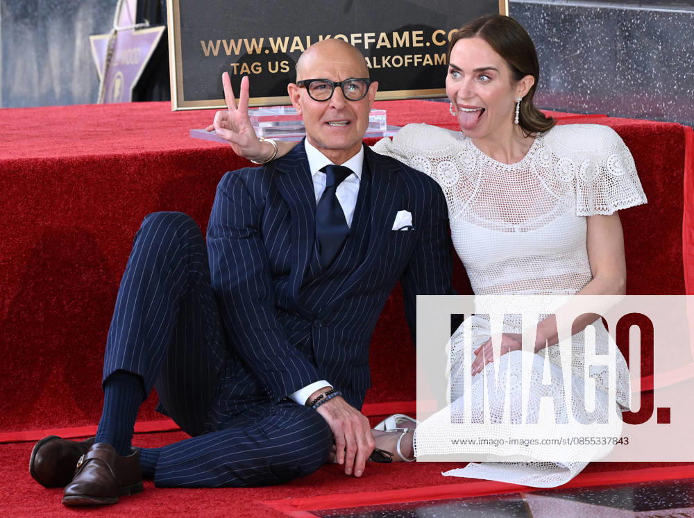 Stanley Tucci and Emily Blunt Honored with Star on Hollywood Walk of Fame Stanley Tucci and Emily Blunt at their Hollywood Walk of Fame Star ceremony on April 30, 2026 in Hollywood, CA. Hollywood Hollywood Walk of Fame California USA