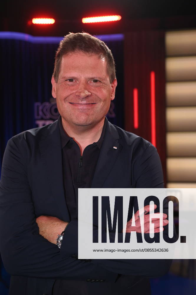 Cyclist Jan Ullrich as a guest on the WDR talk show Kölner Treff