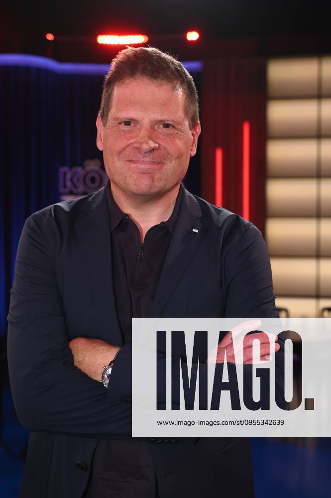 Cyclist Jan Ullrich as a guest on the WDR talk show Kölner Treff