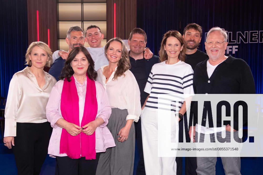 Back row from left Micky BEISENHERZ, presenter, Jerry VSAN, comedian, Jan ULLRICH, former racing cyclist, Rick ZABEL, former racing cyclist, front row from left Susan LINK, presenter, Eva MATTES, actress, Eva BRENNER, presenter, Katrin MUELLER HOHENSTEN, Müller Hohenstein, presenter, Prof Dr Dietrich GRO