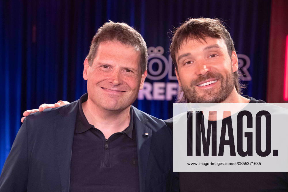 From left Jan ULLRICH, former racing cyclist, Rick ZABEL, former racing cyclist, guest on the program ,,Koelner Treff,, on WDR television
