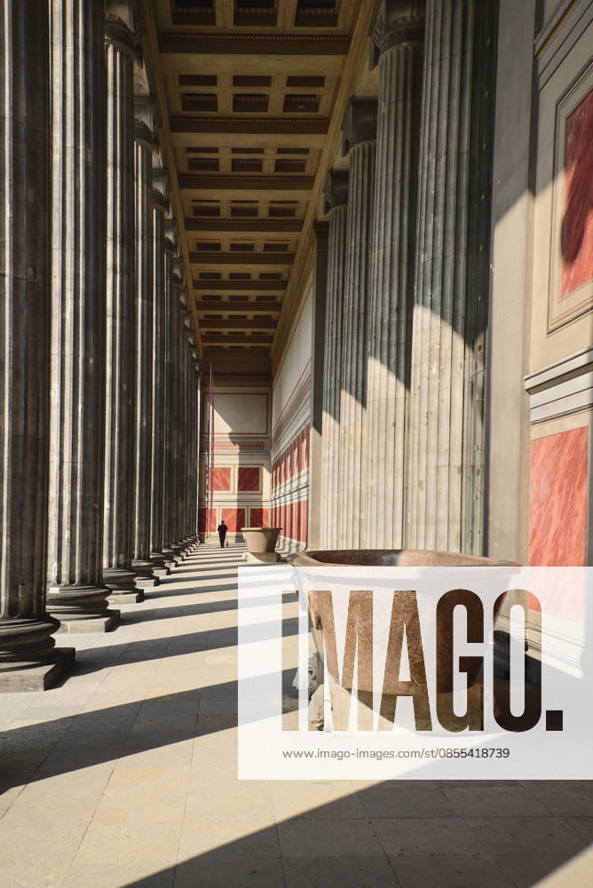 Germany, Berlin, Altes Museum, Old Museum, Entrance portico. Germany, Berlin, Altes Museum, Old Museum, Entrance portico. Berlin Germany