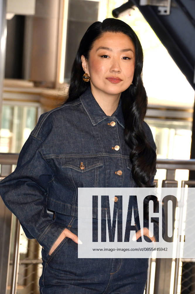 NEW YORK, NY - MAY 1: Sherry Cola pictured as Apple TVs Shrinking cast visit the Empire State Building in celebration of Its Third Season on May 1, 2026 in New York City.