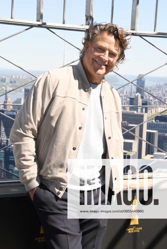 NEW YORK, NY - MAY 1: Ted McGinley pictured as Apple TVs Shrinking cast visit the Empire State Building in celebration of Its Third Season on May 1, 2026 in New York City.