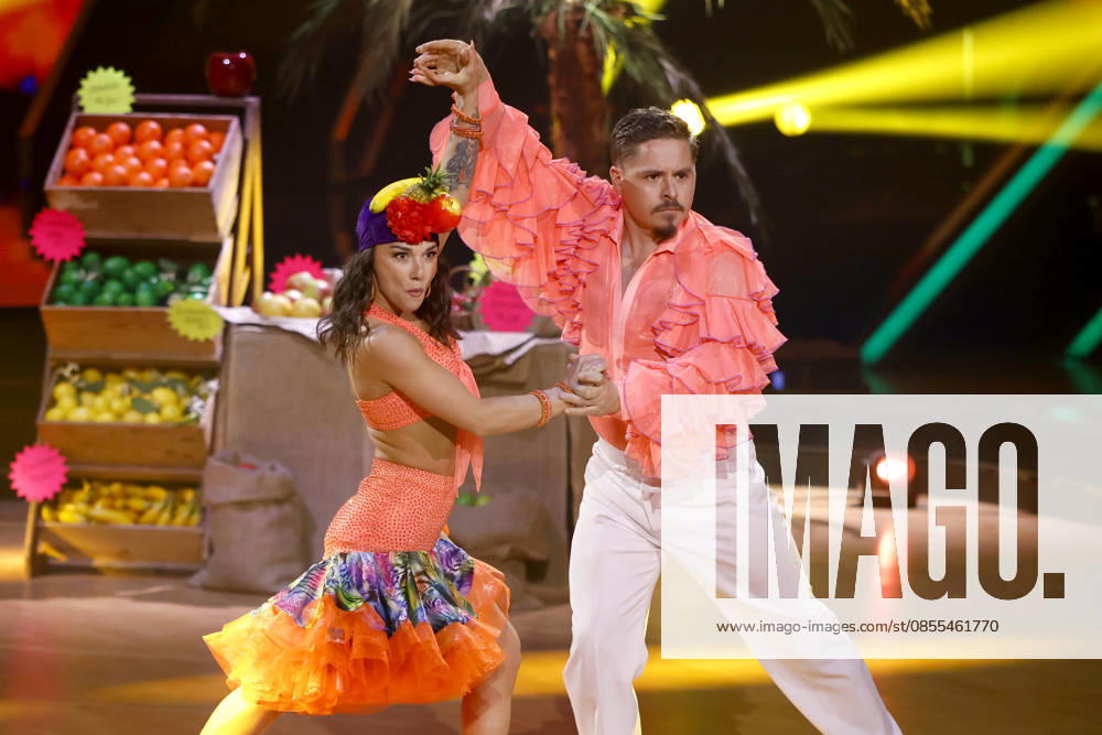 Drummer Gustav Schäfer Tokio Hotel and dancer Anastasia Maruster at the eighth dance show of the 19th season of the RTL dance show Lets Dance at the Coloneum Cologne, 01 05 2026 NRW Germany