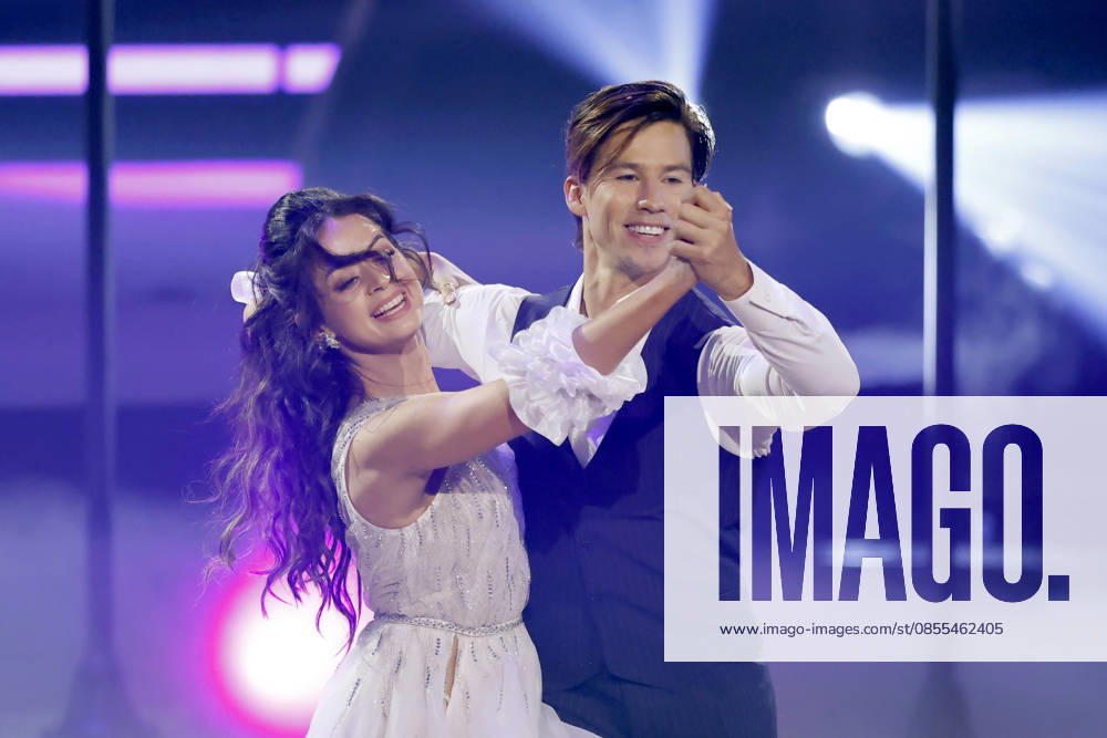 Athlete Joel Mattli and dancer Malika Dzumaev at the eighth dance show of the 19th season of the RTL dance show Lets Dance at the Coloneum Cologne, 01 05 2026 NRW Germany
