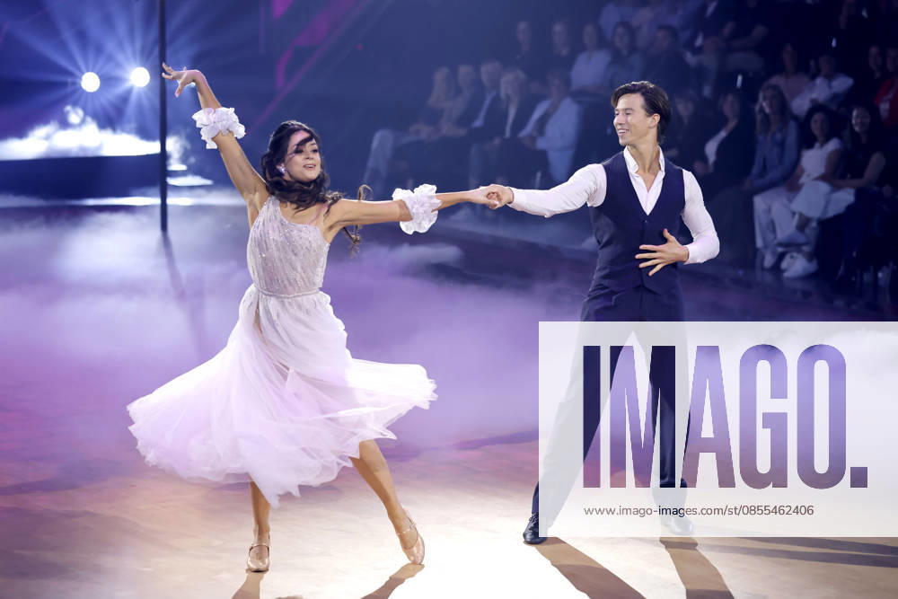 Athlete Joel Mattli and dancer Malika Dzumaev at the eighth dance show of the 19th season of the RTL dance show Lets Dance at the Coloneum Cologne, 01 05 2026 NRW Germany