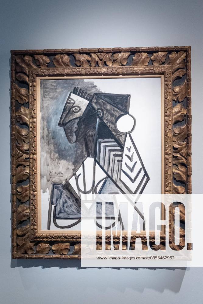 Buste De Femme by Pablo Picasso on view during May Marquee Modern & Contemporary Auctions press preview at Sotheby s The Breuer in New York, NY on May 1, 2026. Bronx USA - ZUMAr339 20260501_znp_r339_039