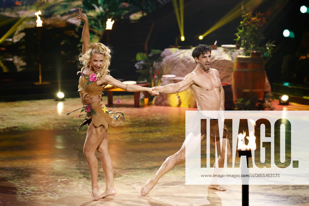 Actor Jan Kittmann GZSZ and dancer Kathrin Menzinger as Tarzan and Jane at the eighth dance show of the 19th season of the RTL dance show Lets Dance at the Coloneum Cologne, 01 05 2026 NRW Germany