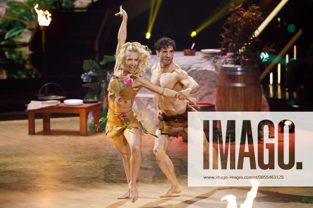 Actor Jan Kittmann GZSZ and dancer Kathrin Menzinger as Tarzan and Jane at the eighth dance show of the 19th season of the RTL dance show Lets Dance at the Coloneum Cologne, 01 05 2026 NRW Germany