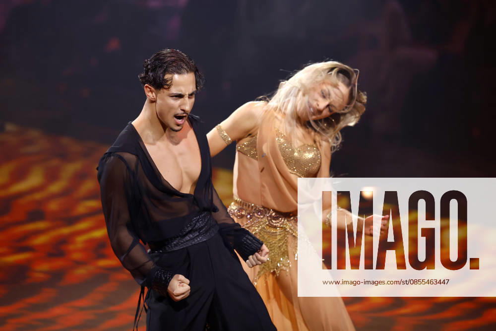 Singer Milano Milane Baybah and professional dancer Marta Arndt at the eighth dance show of the 19th season of the RTL dance show Lets Dance at the Coloneum Cologne, 01 05 2026 NRW Germany