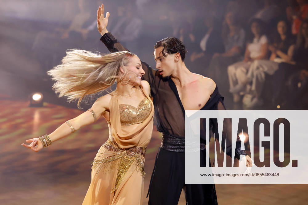 Singer Milano Milane Baybah and professional dancer Marta Arndt at the eighth dance show of the 19th season of the RTL dance show Lets Dance at the Coloneum Cologne, 01 05 2026 NRW Germany