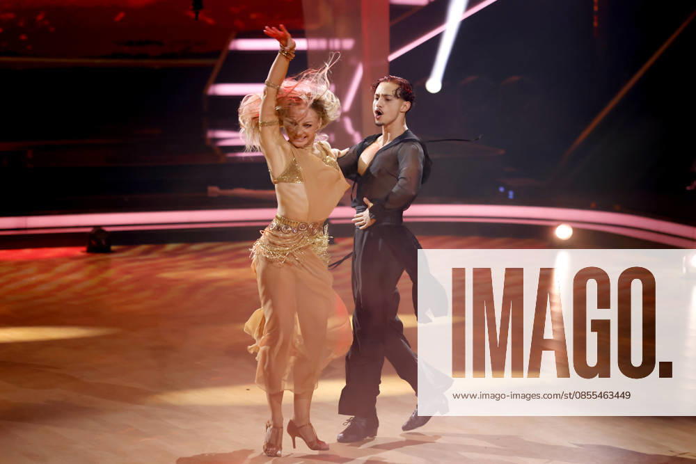 Singer Milano Milane Baybah and professional dancer Marta Arndt at the eighth dance show of the 19th season of the RTL dance show Lets Dance at the Coloneum Cologne, 01 05 2026 NRW Germany