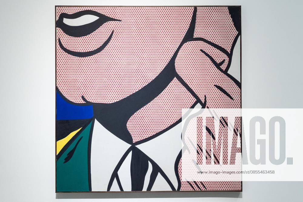 Half Face with Collar by Roy Lichtenstein on view during May Marquee Modern & Contemporary Auctions press preview at Sotheby s The Breuer in New York, NY on May 1, 2026. Bronx USA - ZUMAr339 20260501_znp_r339_015