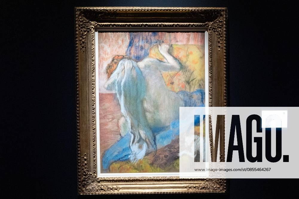 Edgar Degas Femme a sa toilette on view during May Marquee Modern & Contemporary Auctions press preview at Sotheby s The Breuer in New York, NY on May 1, 2026. Bronx USA - ZUMAr339 20260501_znp_r339_031