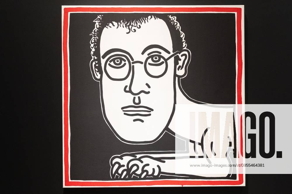 Keith Haring Self-Portrait on view during May Marquee Modern & Contemporary Auctions press preview at Sotheby s The Breuer in New York, NY on May 1, 2026. Bronx USA - ZUMAr339 20260501_znp_r339_013