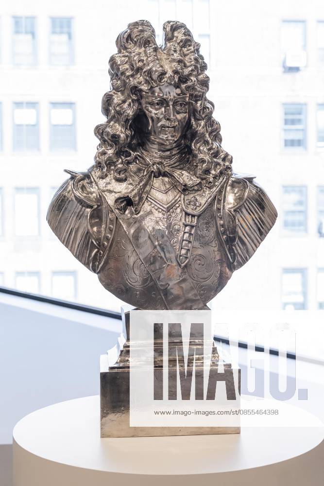 Louis XIV by Jeff Koons on view during May Marquee Modern & Contemporary Auctions press preview at Sotheby s The Breuer in New York, NY on May 1, 2026. Bronx USA - ZUMAr339 20260501_znp_r339_009