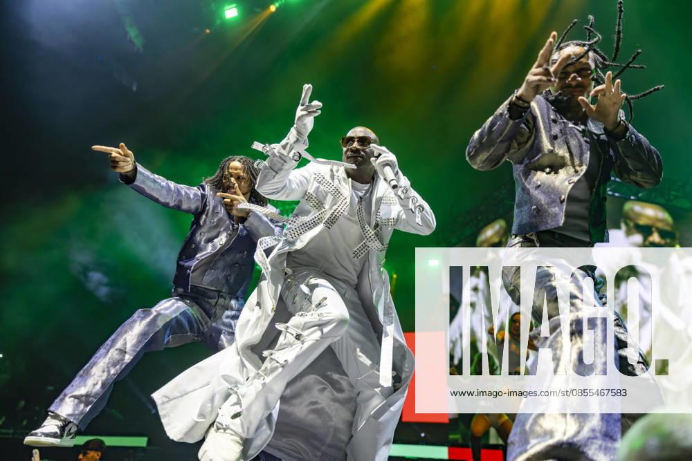 Akon performs at Co-Op Live Senegalese-American singer Akon performs at Co-Op Live, Manchester, England, 1st May 2026, Credit:Mike Gray Avalon