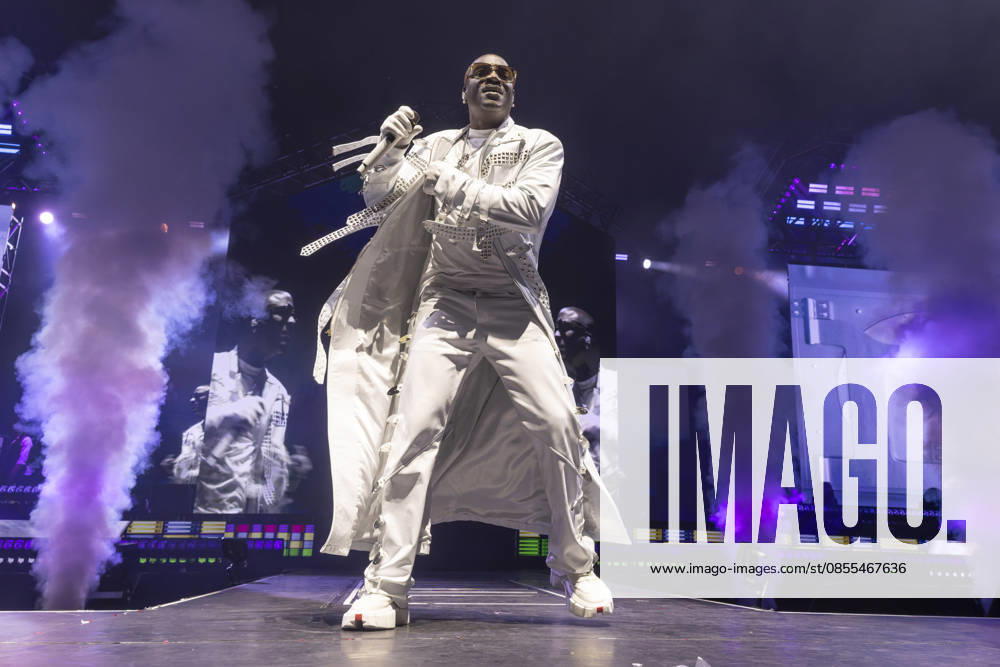 Akon performs at Co-Op Live Senegalese-American singer Akon performs at Co-Op Live, Manchester, England, 1st May 2026, Credit:Mike Gray Avalon