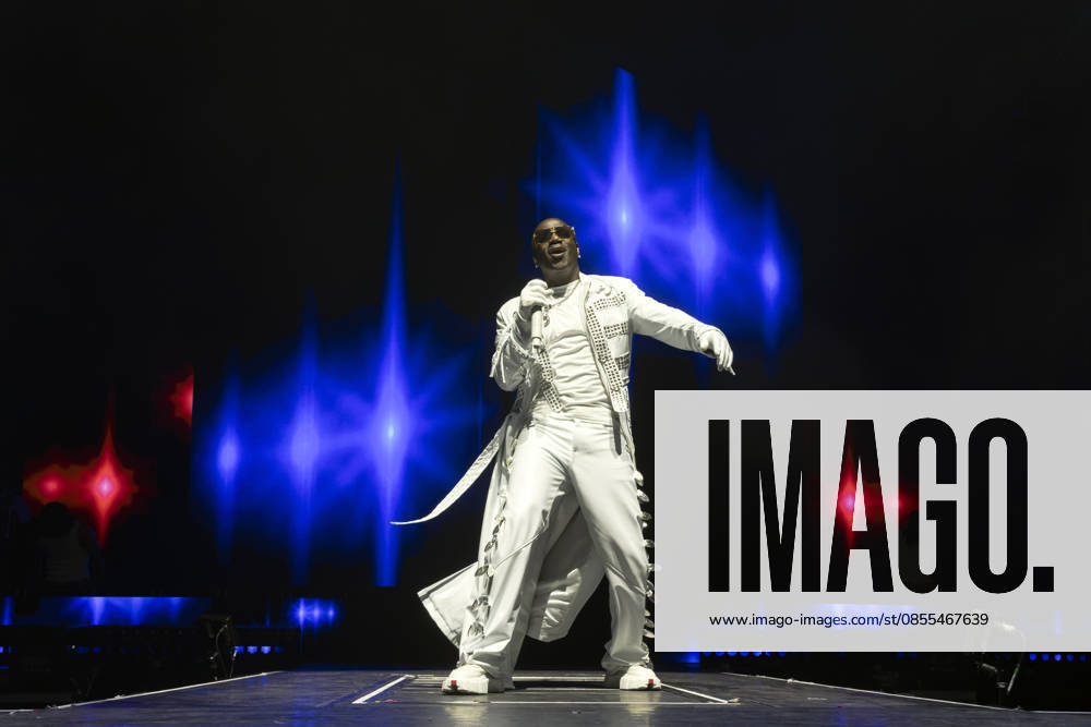 Akon performs at Co-Op Live Senegalese-American singer Akon performs at Co-Op Live, Manchester, England, 1st May 2026, Credit:Mike Gray Avalon