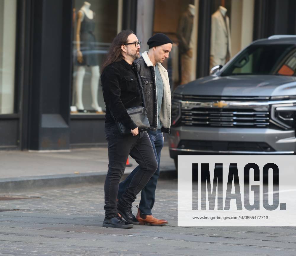 Sean Lennon goes fashionable and practical wearing a crossbody bag while out with friend on the way to dinner in the West Village Featuring: Sean Lennon Where: New York City, New York, United States When: 01 May 2026 Credit: Rob Davis INSTARimages . NOT FOR USE BY NEWSPAPERS BASED IN THE UK.