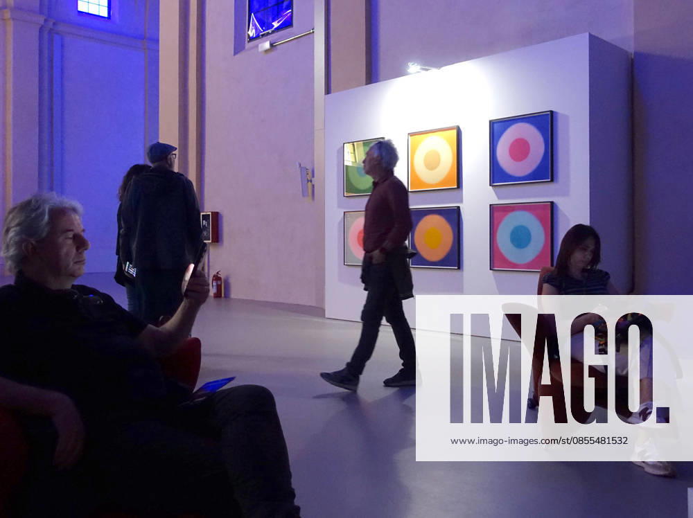Parma, May 1, 2026. European premiere of Brian Eno s exhibition My Light Years, held at the Ospedale Vecchio.