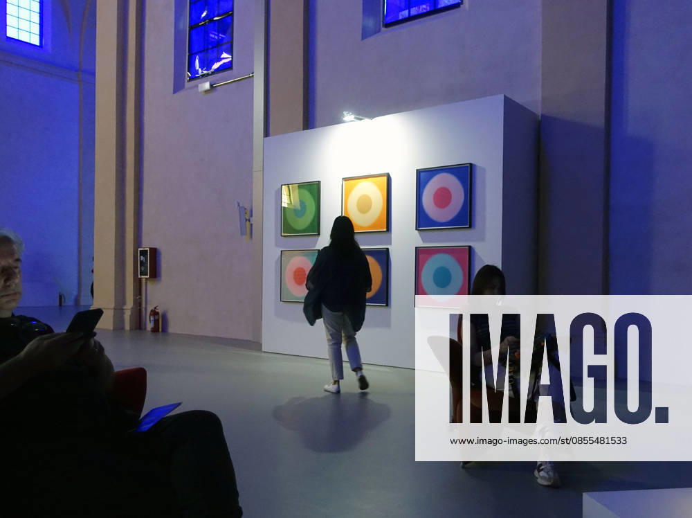 Parma, May 1, 2026. European premiere of Brian Eno s exhibition My Light Years, held at the Ospedale Vecchio.
