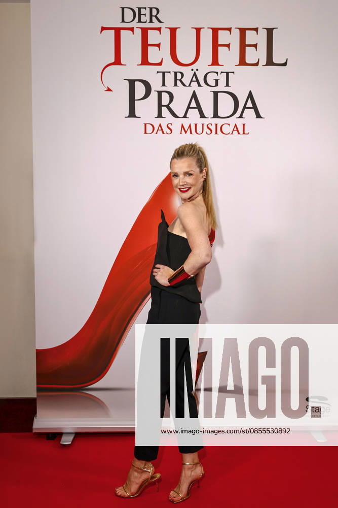 ABB PRADA Kim Sarah Brandts at an exclusive panel talk by Stage Entertainment with first insights into the stage adaptation of the cult film The Devil Wears Prada on May 2, 2026 in Hamburg The musical celebrates its German premiere on December 10, 2026 at the Stage Theater Neue Flora in Hamburg Hamburg Germany