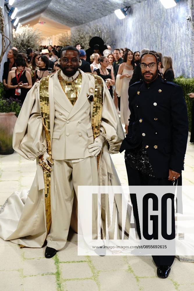 John Imah, Charles Harbison at arrivals for The 2026 Costume Institute Exhibition COSTUME ART Opening Night Met Gala - Part 4, The Metropolitan Museum of Art, New York, NY, May 04, 2026. Photo By: Kristin Callahan Everett Collection The 2026 Costume Institute Exhibition COSTUME ART Opening Night Met Gala - Part 4 PUBLICATIONXNOTxINxCANxCHNxFRAxITAxJPNxNORxPOLxRUSxESPxUKxUSA