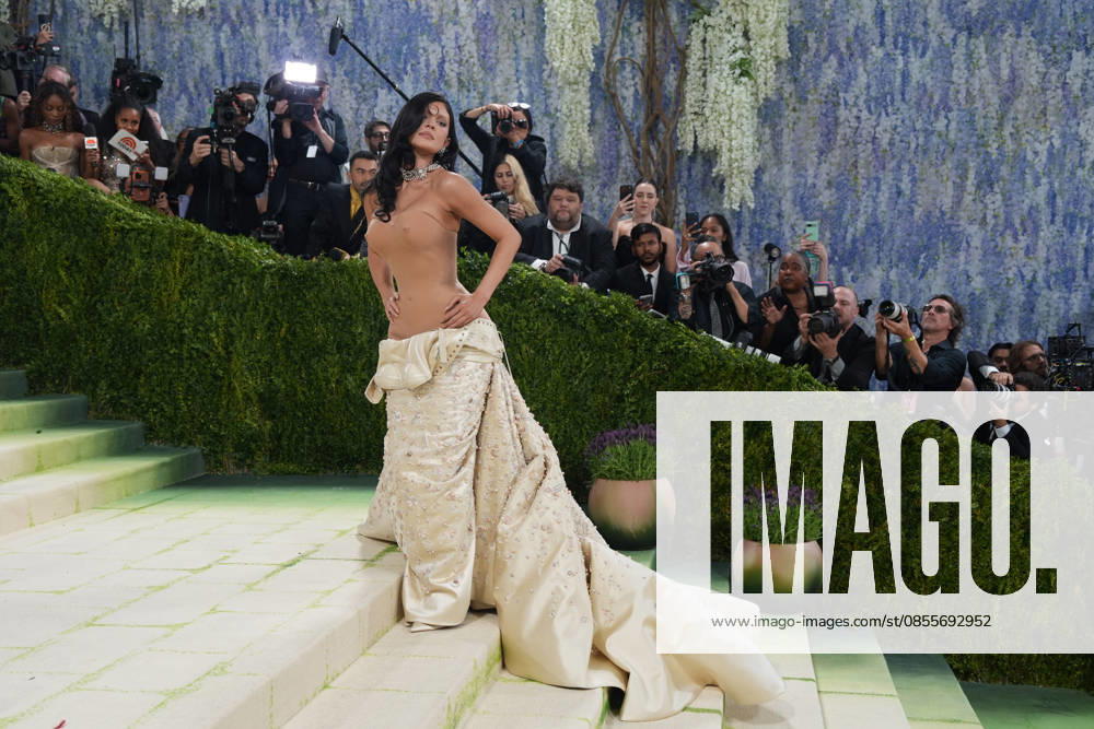 American model Kylie Jenner poses on the white carpet at the Met Gala in New York, United States, 04 May 2026. The White Carpet at the 2026 Met Gala !ACHTUNG: NUR REDAKTIONELLE NUTZUNG!