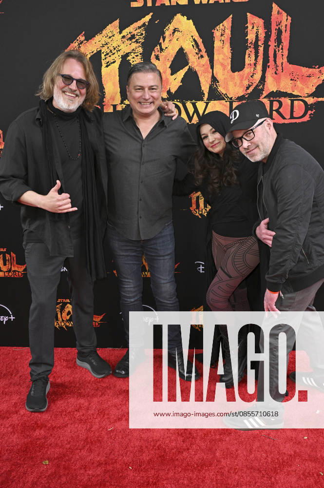 Scott Whyte, Matt Michnovetz, Athena Yvette Portillo and Brad Rau at the screening of the series finale of the Disney animated series Star Wars Maul Shadow Lord at the Walt Disney Studios Burbank, 04 05 2026 Foto:xD.xStarbuckx xFuturexImagex maul_6509