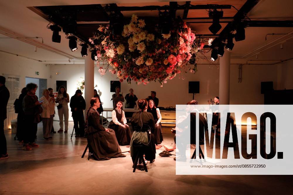 The Toloka ensemble performs inside the Russian Pavilion at the Venice Art Biennale, 05 05 2026 Venice Italy - ZUMAa289 20260505_zia_a289_030