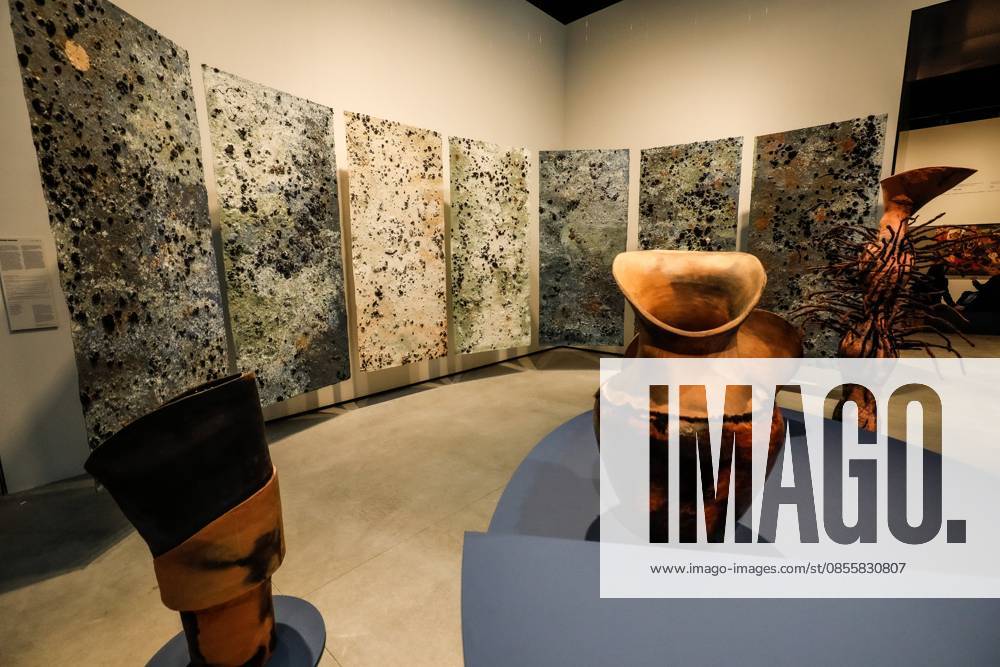 May 5, 2026, Venice. 61st International Art Exhibition of the Venice Biennale, titled In Minor Keys and curated by Koyo Kouoh. Biennale Gardens. Central Pavilion. Work by Adebunmi Gbadebo. Venice Italy - ZUMAa289 20260505_zia_a289_400