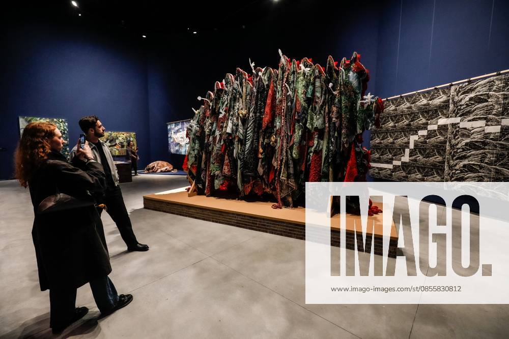 May 5, 2026, Venice. 61st International Art Exhibition of the Venice Biennale, titled In Minor Keys and curated by Koyo Kouoh. Biennale Gardens. Central Pavilion. Work by Ebony G. Patterson. Venice Italy - ZUMAa289 20260505_zia_a289_409