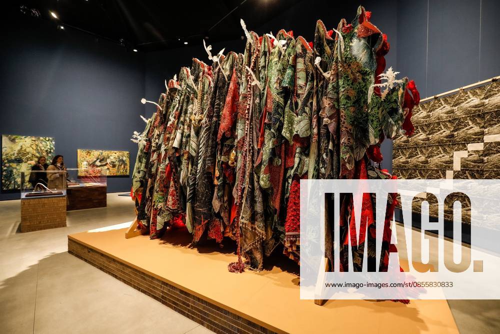 May 5, 2026, Venice. 61st International Art Exhibition of the Venice Biennale, titled In Minor Keys and curated by Koyo Kouoh. Biennale Gardens. Central Pavilion. Work by Ebony G. Patterson. Venice Italy - ZUMAa289 20260505_zia_a289_411